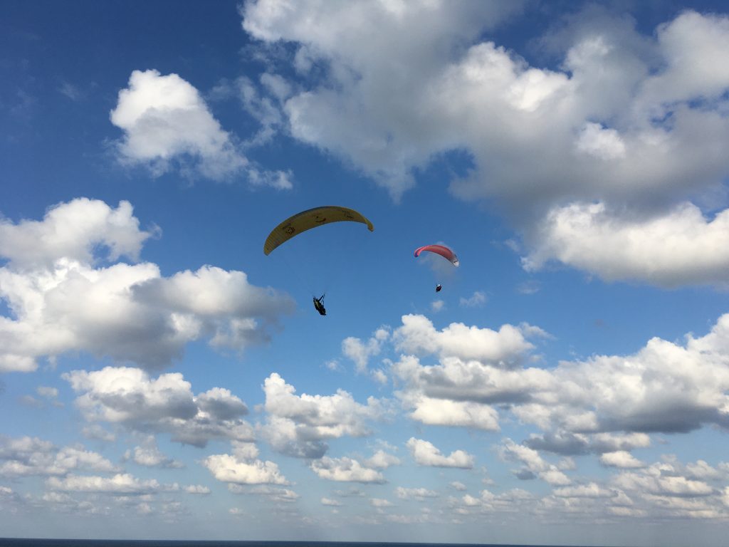 Ormanlı'da Yamaç Paraşütü